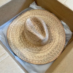 Lack of Color Palma Wide Fedora NWT